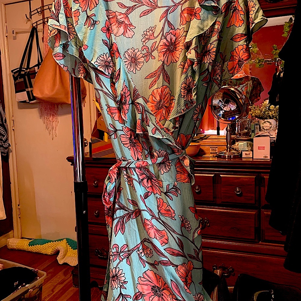 New Spring dress.     A-30
